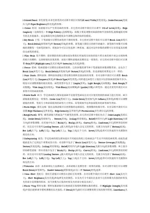 photoshop 名词解释