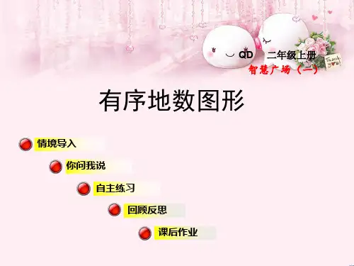 最新二年级数学上册 智慧广场一 有序地数图形课件 青岛版优选教学课件