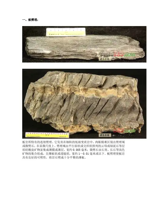 常见构造超清晰图片
