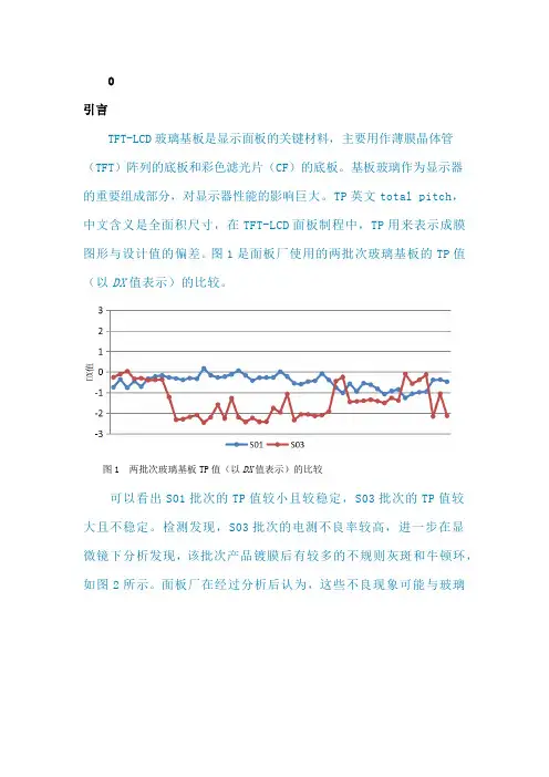 玻璃基板性能对TFT-LCD面板TP的影响