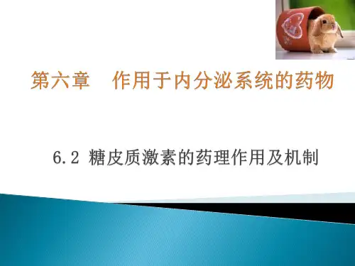 6.2糖皮质激素的药理作用及机制