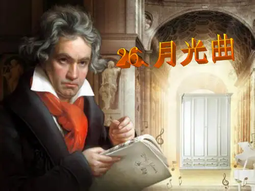 小学语文(人教版)六年级上册《月光曲》教学课件
