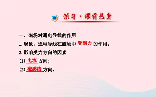 九年级物理下册第十六章第四节电动机课件鲁科版五四制