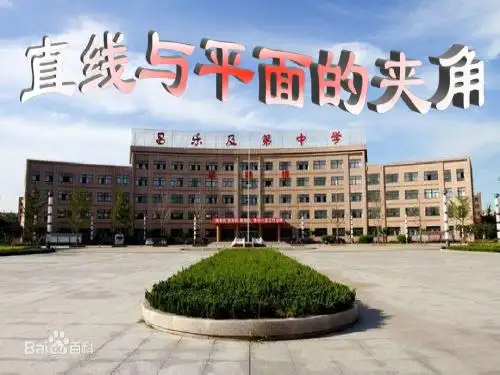 直线与平面的夹角(定稿)