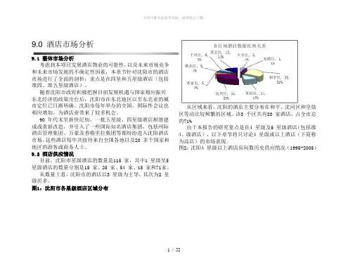 沈阳酒店市场分析(全)