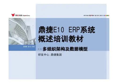 鼎捷E10 ERP培训教材