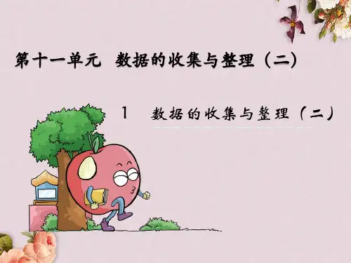 青岛版(五年制)三年级上册数学《 11.1 数据的收集与整理(二)》课件