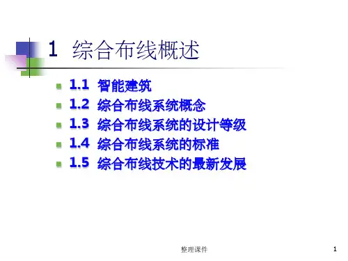 《综合布线总结》PPT课件