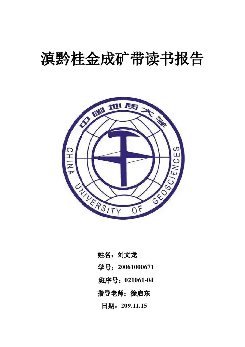 滇黔桂金成矿带