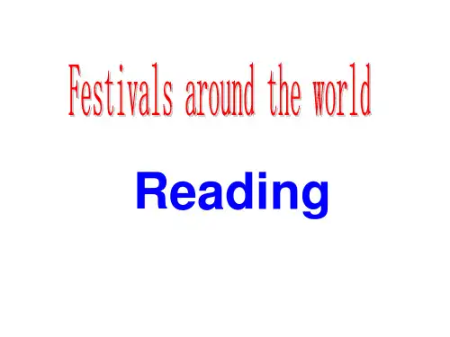 高一英语Festivals-around-the-world课件6