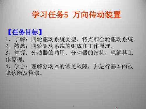 万向传动装置PPT课件