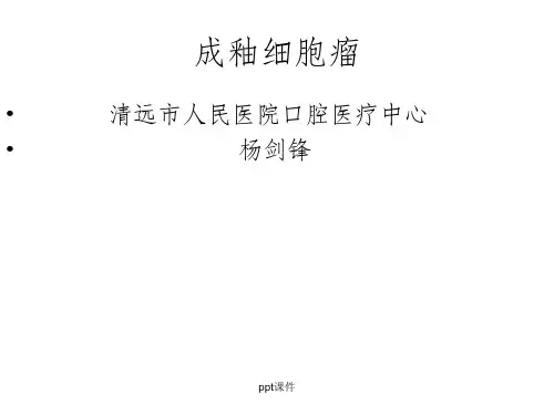 颌骨囊肿(造釉细胞瘤)