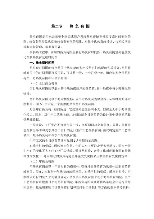 供热工程6.2 负 荷 图