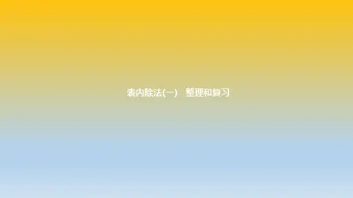人教新课标二年级下册数学课件-表内除法一整理与复习 (共15张PPT)
