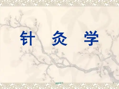 针灸学绪言  ppt课件