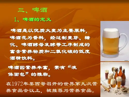 啤酒PPT