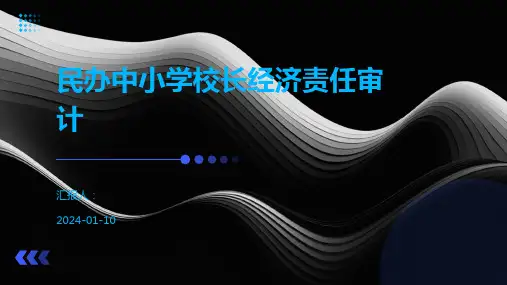 民办中小学校长经济责任审计