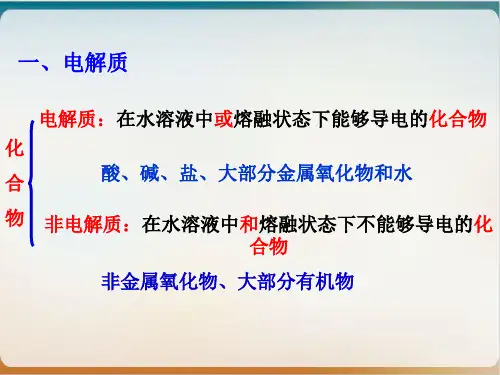《离子反应》优秀ppt人教2