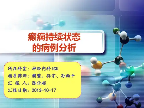 癫痫持续状态-病例分析