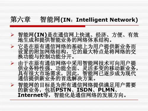 第六章    智能网12132