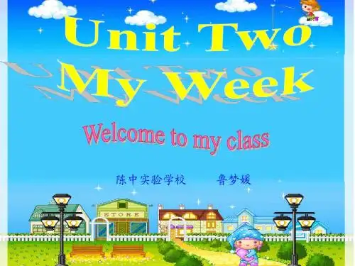 新人教版五上unit2 story time