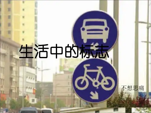 《生活中的标志》ppt课件