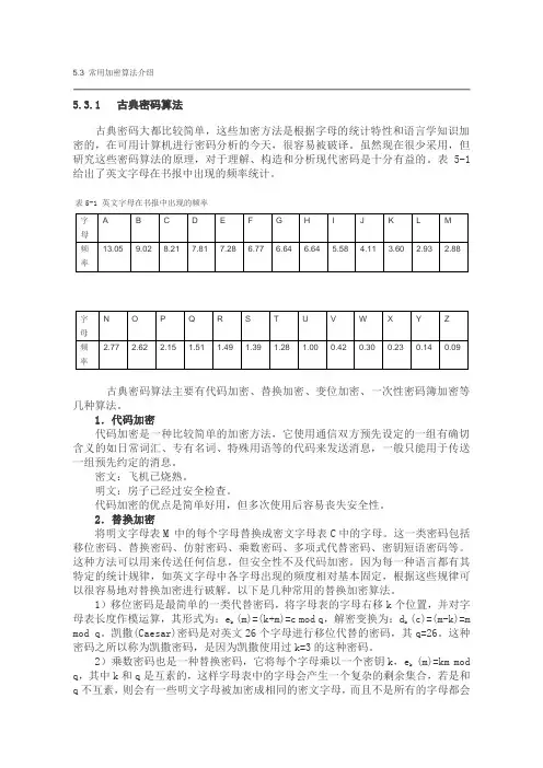 常用加密算法介绍