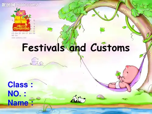 中国传统节日英文介绍  traditional chinese festival