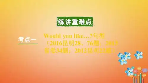 云南省昆明市2018年中考英语总复习第一部分教材知识研究七下Units10_12课件201804033134