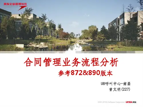 合同管理培训ppt课件