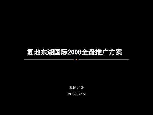 武汉房地产东湖国际全盘推广方案