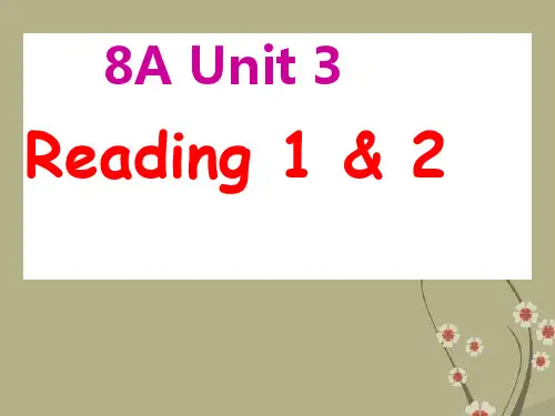 人教版江苏省太仓市第二中学八年级英语下册 8B Unit 3 Online Travel Readi