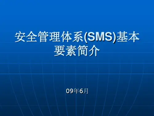 SMS要素简介-PPT