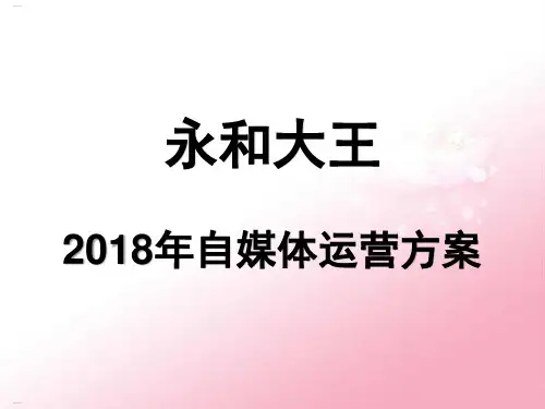自媒体运营方案(PPT75页)