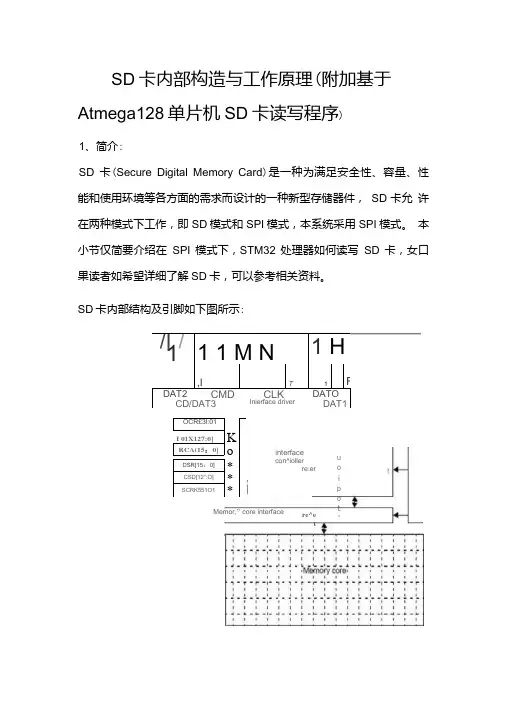SD卡内部构造与工作原理(免费分享).doc