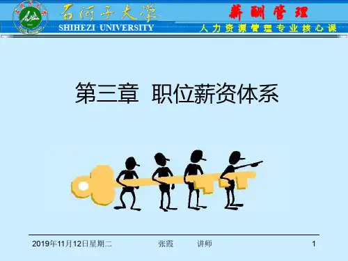 第三章 职位薪酬体系精品文档