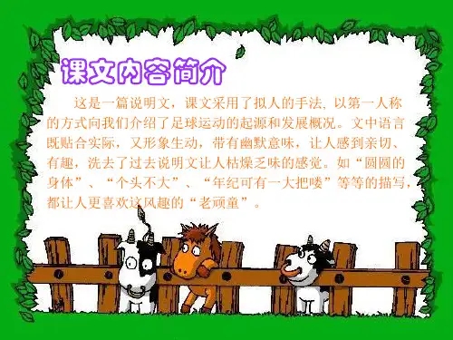 一年级语文我叫足球(PPT)5-2