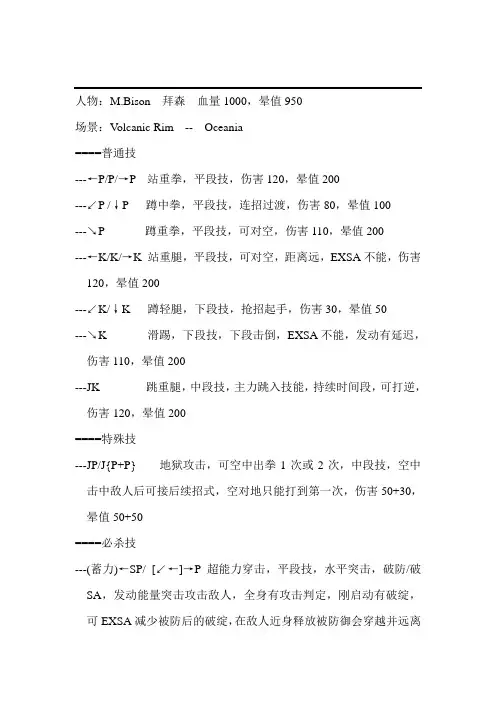 街霸4伏特(手机版)警察
