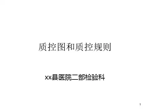 质控图和质控规则ppt课件
