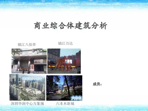 商业综合体调研PPT