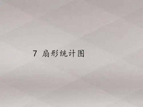 六年级上册数学课件-7 扇形统计图｜人教版(共10张PPT)