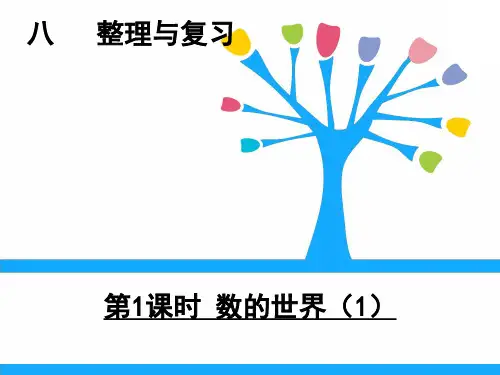 苏教版小学数学五年级下册第八单元《1.数的世界(1)》PPT3