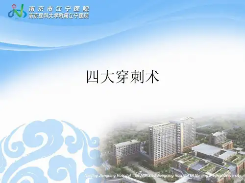 四大穿刺术PPT课件