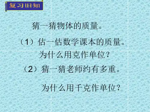 人教版三年级数学吨的认识.ppt
