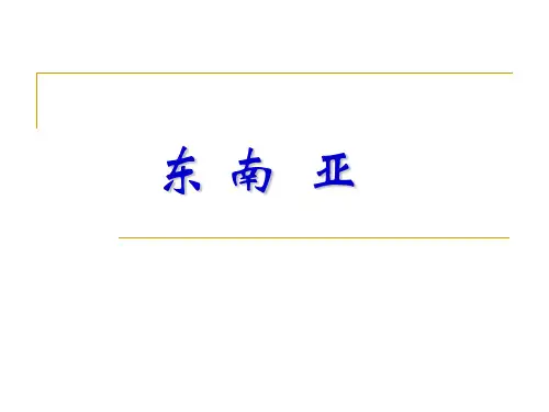 东南亚课件(上课用)-35页精选文档