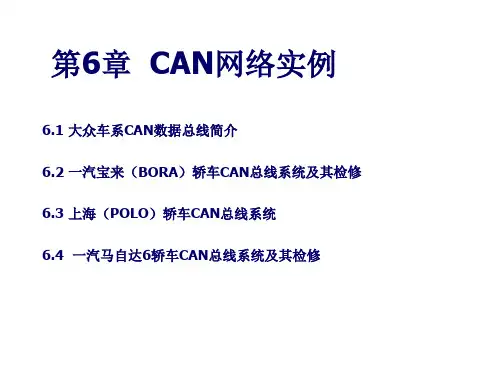 第6章  CAN网络实例