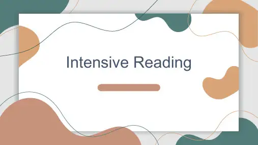 Unit 2 Reading and Thinking 课件-高中英语人教版(2019)必修第一册