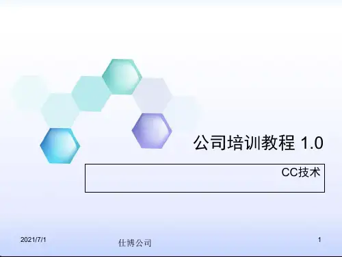 培训教程PPT课件