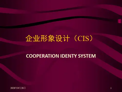 cis企业形象识别系统PPT课件