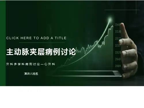 主动脉夹层案例汇报